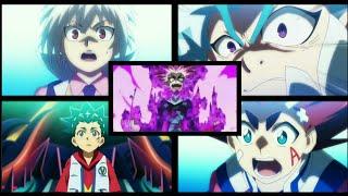 All Legends VS Lane Valhalla Beyblade Burst Sparking Super King Valt  Aiga  Free  Lui