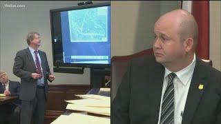 Ahmaud Arbery trial today  GBI agent discusses path of travel surrounding shooting