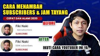 Cara Cepat Mendapatkan 1000 Subscriber & 4000 Jam Tayang Youtube Dengan Konten Viral 2020