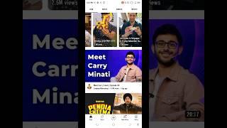 carryminati is my inspiration 