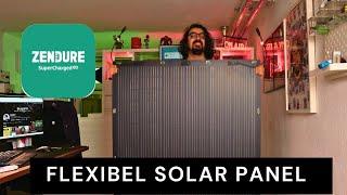 Zendure 210W flexible Solar Panel Unboxing & Ersteindruck