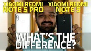 Xiaomi Redmi Note 5 vs Redmi Note 5 Pro What’s the Difference?