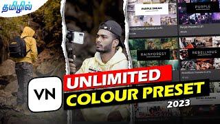 unlimited free VN COLOUR presets  LUTS    vn app colour presets tamil  free vn filters