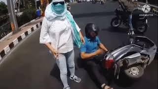 Binna Thoke Hi Gir Gyi   Waah Didi  #bikeloverrvs #bikelover #trending #viral