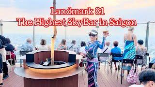 The Highest SkyBar in Saigon Landmark 81 Vietnam