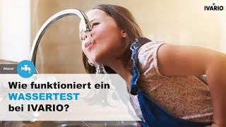 Wie kann ich mein Leitungswasser testen?