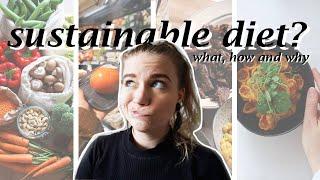 what is a sustainable diet?  a nuanced and non-judgemental take