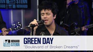 Green Day “Boulevard of Broken Dreams” Live on the Stern Show 2016