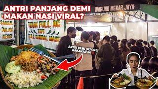 Rela Antri NASI GENJES VIRAL di MALANG WARUNG MEKAR JAYA MALANG