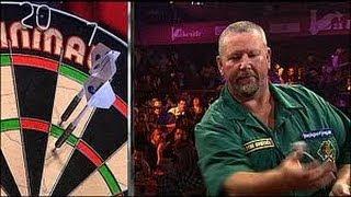 Worst Leg ever in History on Television Dartsfail Fleet VS Adams