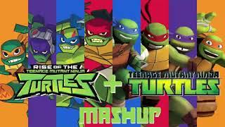 Rise Of The Teenage Mutant Ninja Turtles x TMNT 2012 Theme Mashup