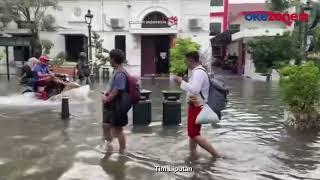 Banjir Surut Perjalanan Kereta Api di Stasiun Semarang Tawang Mulai Normal