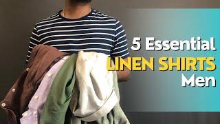 5 Best LINEN SHIRTS for every Budget  Essential Linen shirt for Men