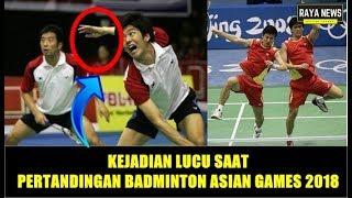 Viral  Kejadian Lucu dan Tak Terduga Pertandingan Badminton Asian Games 2018