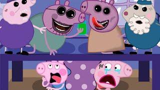 Zombie Apocalypse Zombies Appear At Pig House ‍️  Peppa Piga Funny Animation