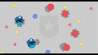 Maze Cops - 2 vs All.  Diep.io