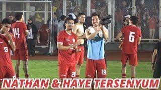 MOMEN LAGU TANAH AIRKU USAI LAGA IMBANG INDONESIA VS TANZANIA