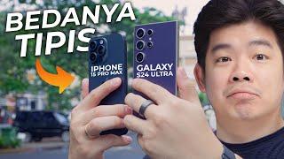 Bandingin Kamera S24 ULTRA vs iPhone 15 Pro Max  Kayak gk ada beda…