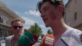 Joshua Tarling - Interview at the finish - Stage 4 - Critérium du Dauphiné 2024
