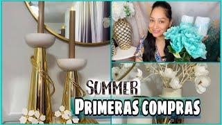 Primeras Compras para EL VERANO Coastal decorDollar Tree Family Dollar Dossier 