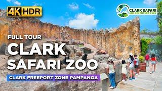 Full Tour of CLARK SAFARI and Adventure Park 2024  TOP Attraction in Clark Pampanga【4K HDR】