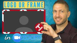 How to Add Logo in Zoom  Custom Video Filters Frames & Stickers  NEW FEATURE Zoom Update 5.7.0