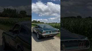 1967 289 V8 Mustang Fastback Sound  Retro Classic Car France RoadTrip 