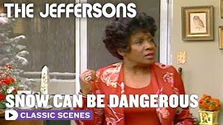 Jenny And Louise Are Worried About George And Lionels Safety In The Snow  The Jeffersons