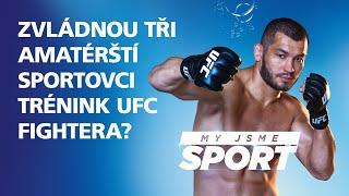 Mach Muradov drtil naše výherce. Jak zvládli kondiční trénink UFC fightera?