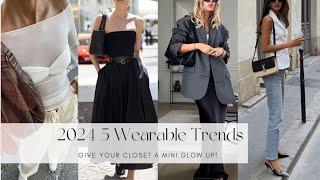 2024 Spring Summer Trends  Top 5 Wearable Styles For a Mini Closet Glow Up - FASHION OVER 40 -