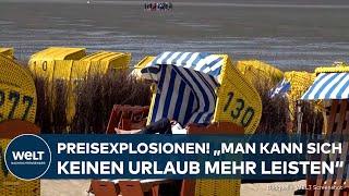 REISEN Kostenexplosion bei Urlaubspreisen - keiner will mehr verreisen