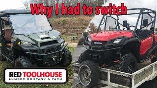 Why we had to switch from Polaris Ranger to Honda Pioneer