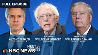May 12 — Sec. Blinken Sens. Bernie Sanders and Lindsey Graham