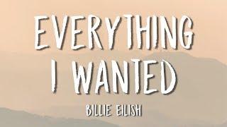 Billie Eilish - everything i wanted Lyrics