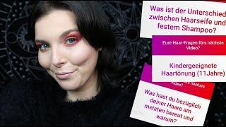 HAARE FÄRBEN bei KINDERN? Unterschied HAARSEIFE & FESTES SHAMPOO #Friseurwissen