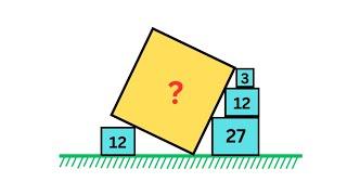 Area of yellow Square ?