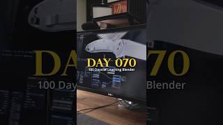 Day 70 of 100 days of blender - 3hr 43min #blender #blender3d #100daychallenge
