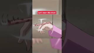 Learn This ANIME Pen Spinning TRICK ️ #shorts