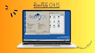 ReactOS 0.4.15  Windows NT Architecture  Not a Linux  None of The UNIX Architecture