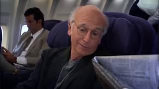 Curb your enthusiasm plane funny scene