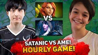 SATANIC on WINDRANGER CARRY vs AME - THE LEGEND OF CHINESE DOTA