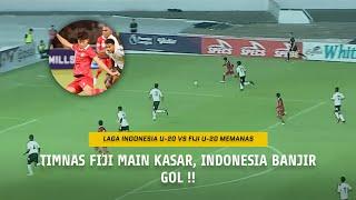 TIMNAS INDONESIA U-20 BANJIR GOL SAAT MELAWAN FIJI U-20   Fiji Main Kasar Indonesia Menang 4 - 0