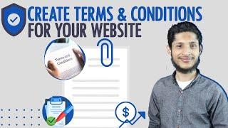 How to make terms and conditions for blog  How to make terms and conditions for my website