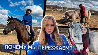 VLOG Последний день на нашей конюшне  Что случилось и куда мы едем?