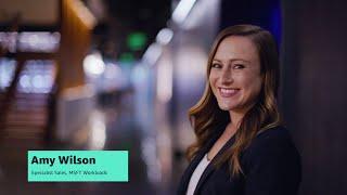 AWS MSFT Workloads team - Meet Amy Sales Specialist  Amazon Web Services