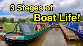 The 3 Stages of Narrowboat Living