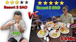 Resort 3 Sao vs Resort 5 Sao  Khu Nghỉ Dưỡng 3 SAO vs 5 SAO - Hồ Mây Park vs Marina BAY
