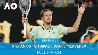 Stefanos Tsitsipas v Daniil Medvedev Full Match SF  Australian Open 2022