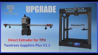 Twotrees Sapphire Plus - Direct extruder BMG budget 3D printer head upgrade