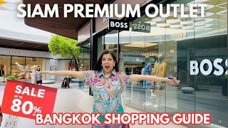 Cheap Shopping in Bangkok  Siam Premium Outlet Mall  Amazing Discounts  Bangkok Shopping Guide